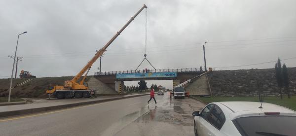 130 tonluq Dəmiryol Körpüsünün demontajı, daşınması və boşaldılması