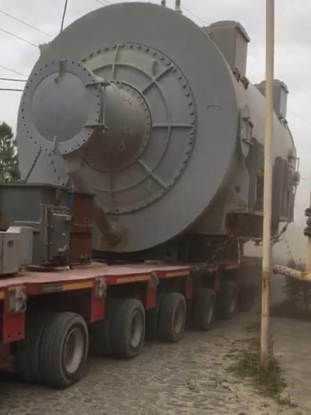 290 ton Transformator demontajı, daşınması və boşaldılması