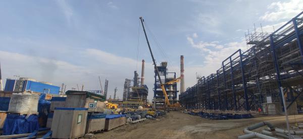 Socar HAOR - 65 tonluq yüklərin 90 metr hündürlüyə qaldırılması
