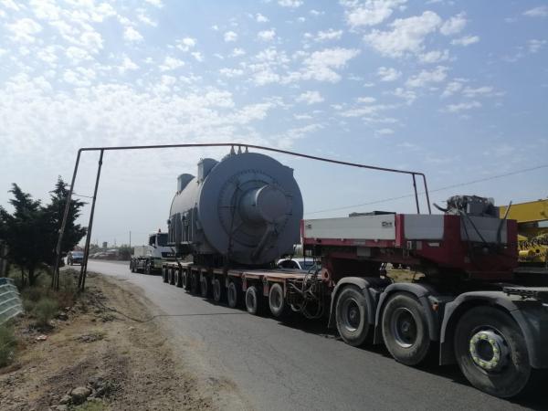 290 ton Transformator demontajı, daşınması və boşaldılması
